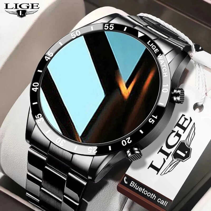 Luxury Watch On Wrist - LIGE Nowy Smartwatch z Funkcją Rozmów