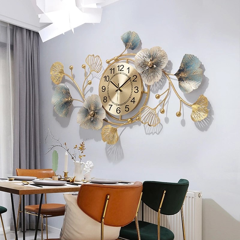 Luxury Watch Europe - Duży Zegar Ścienny Nowoczesny Design Metalowy