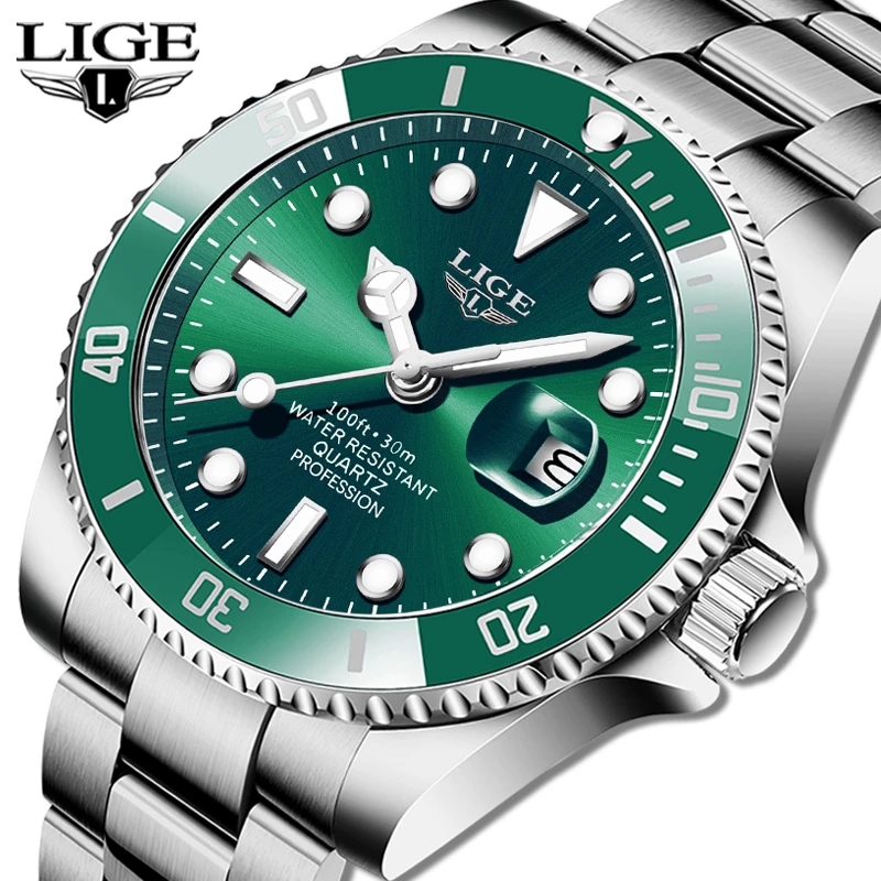 Luxury Watch Maker - LIGE Top marka luksusowa moda zegarek