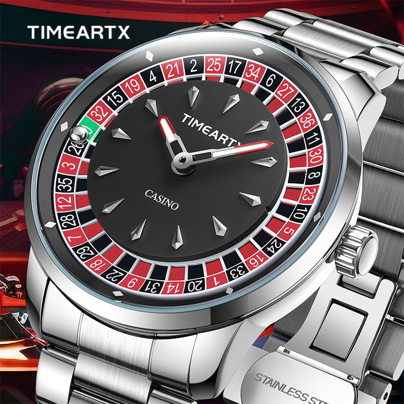 Luxury Watch Exhibition - Zegarki kwarcowe TIMEARTX, nowe, luksusowe, męskie,