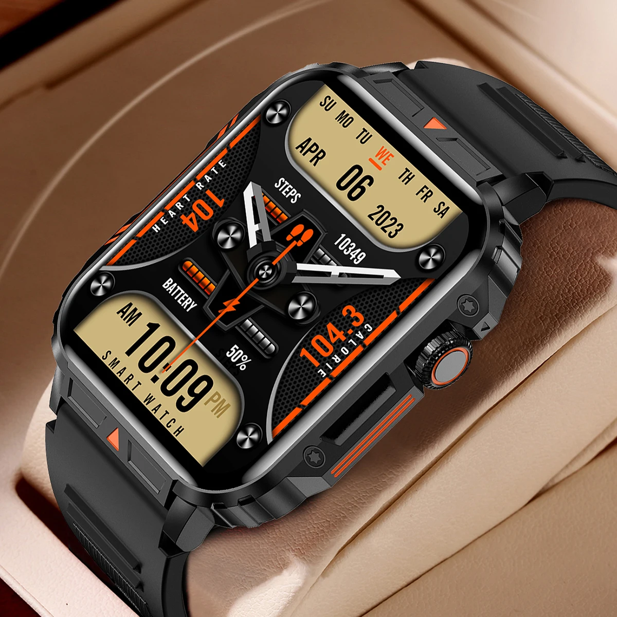 Luxury Watch On Wrist - Luksusowy smartwatch wojskowy 2026 dla mężczyzn,