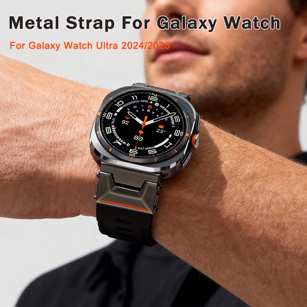 Luxury Watch Galaxy - Gumowy silikonowy pasek do Samsung Galaxy