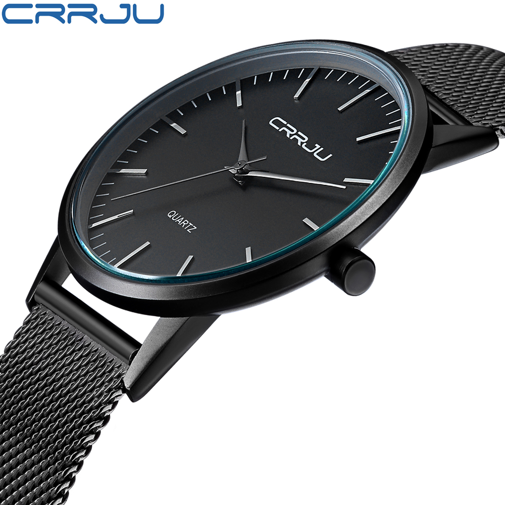 Luxury Watch Japan Brand - CRRJU Top zegarki mężczyźni luksusowej marki