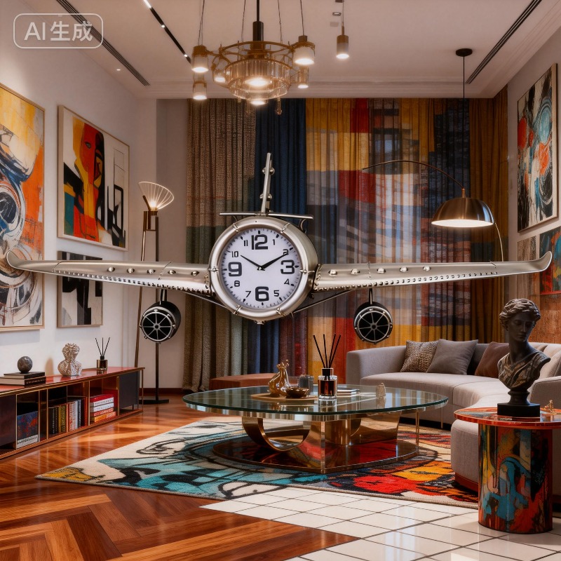 Luxury Watch Europe - Ciche zegary ścienne do salonu, kreatywne
