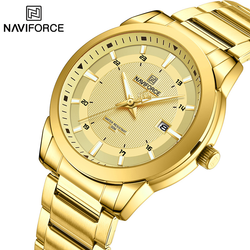 Luxury Watch Exhibition - 2024 Top marka NAVIFORCE męskie zegarki