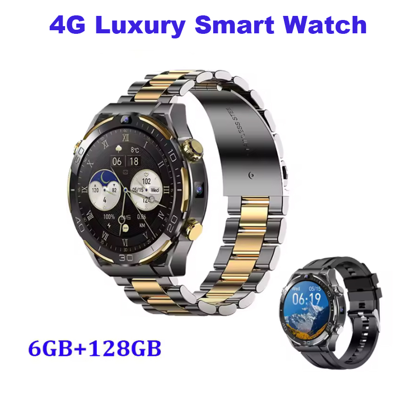 Luxury Watch On Wrist - Nowy smartwatch 4G LTE dla mężczyzn,