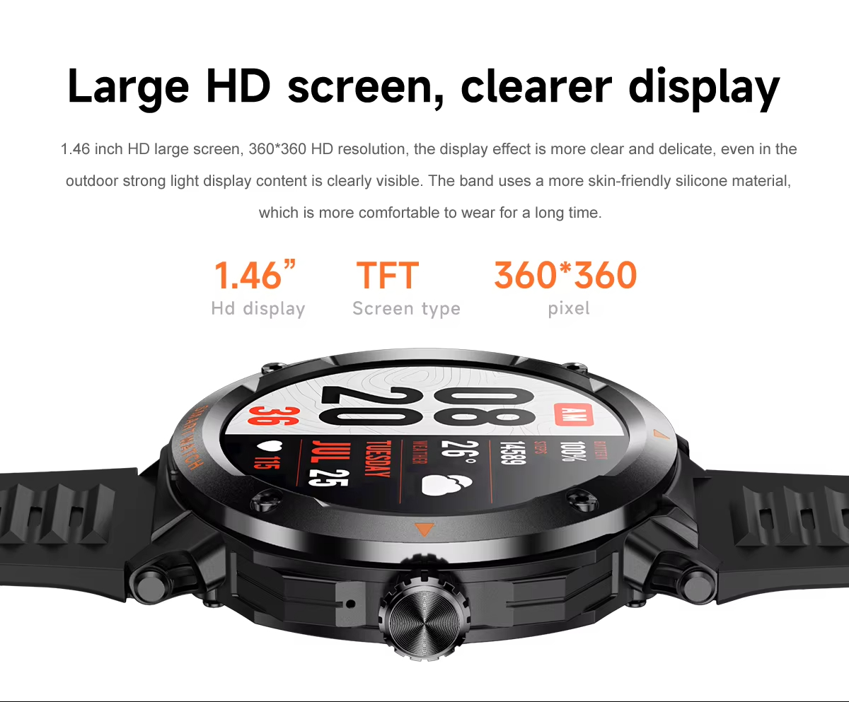 Smartwatch NFC Bezprzewodowe S – Luxury Watch On Wrist recenzja i cena