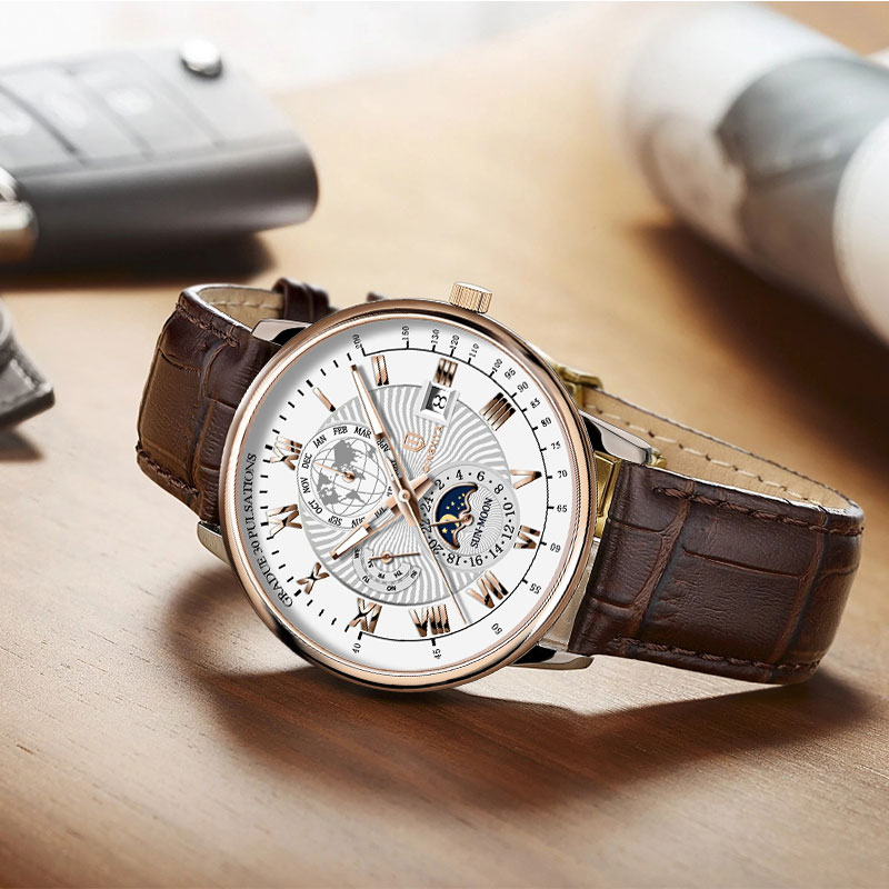QINGXIYA marka modny skórzany  – Luxury Watch And Price recenzja i cena