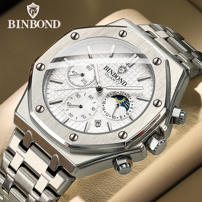 BINBOND jakości męski zegarek  – Rolex Watch Daytona recenzja i cena