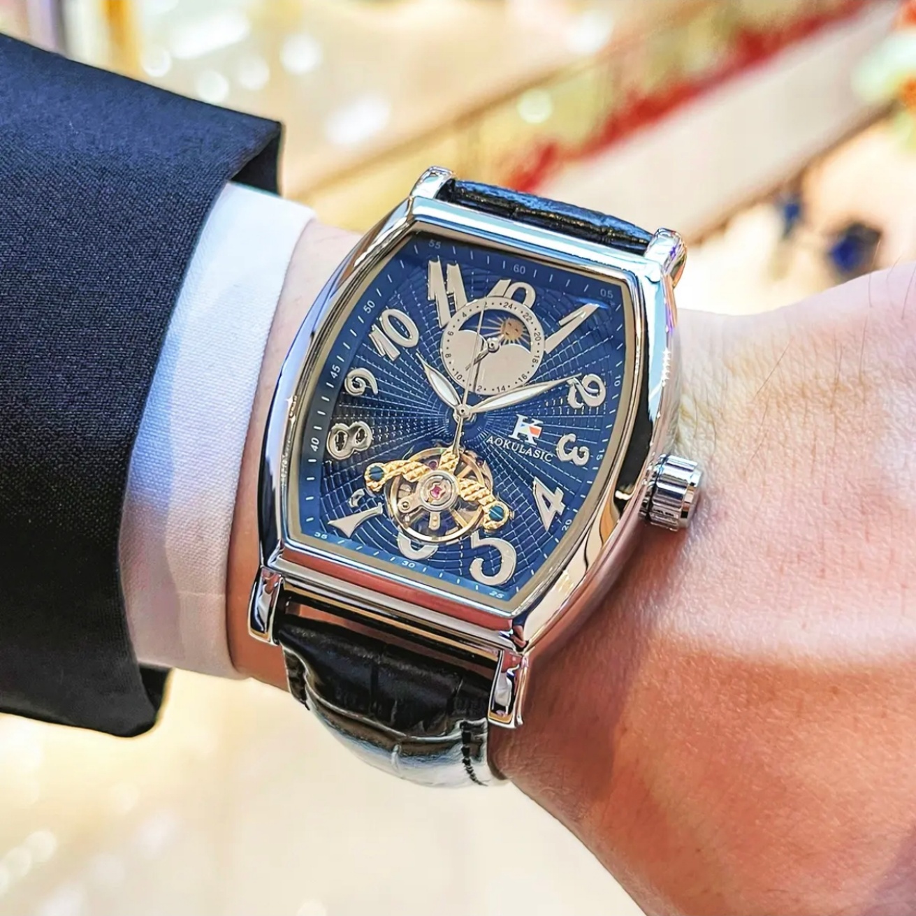 Luksusowy męski zegarek mechan – Luxury Watch Europe recenzja i cena