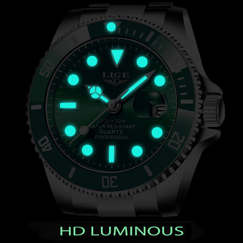 LIGE Top marka luksusowa moda  – Luxury Watch Maker recenzja i cena
