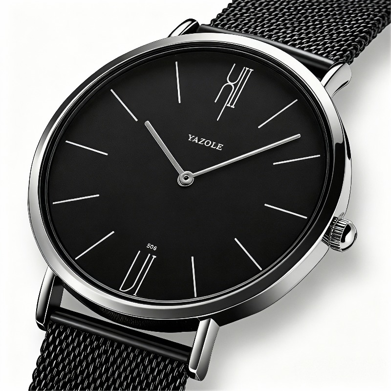 Prosty męski zegarek modowy TO – Luxury Watch Exhibition recenzja i cena