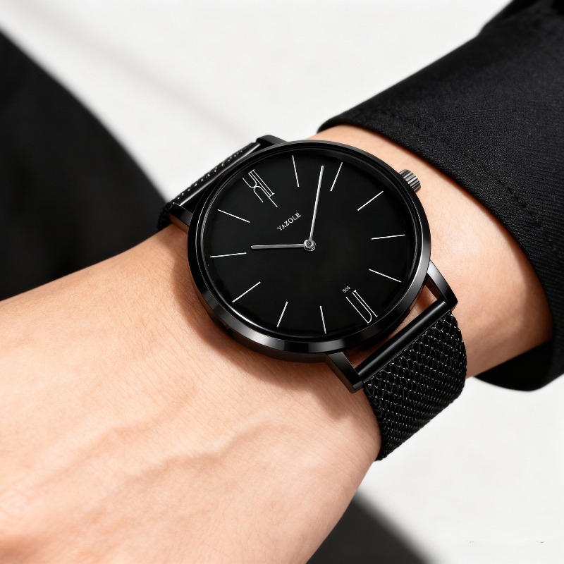 Prosty męski zegarek modowy TO – Luxury Watch Exhibition recenzja i cena