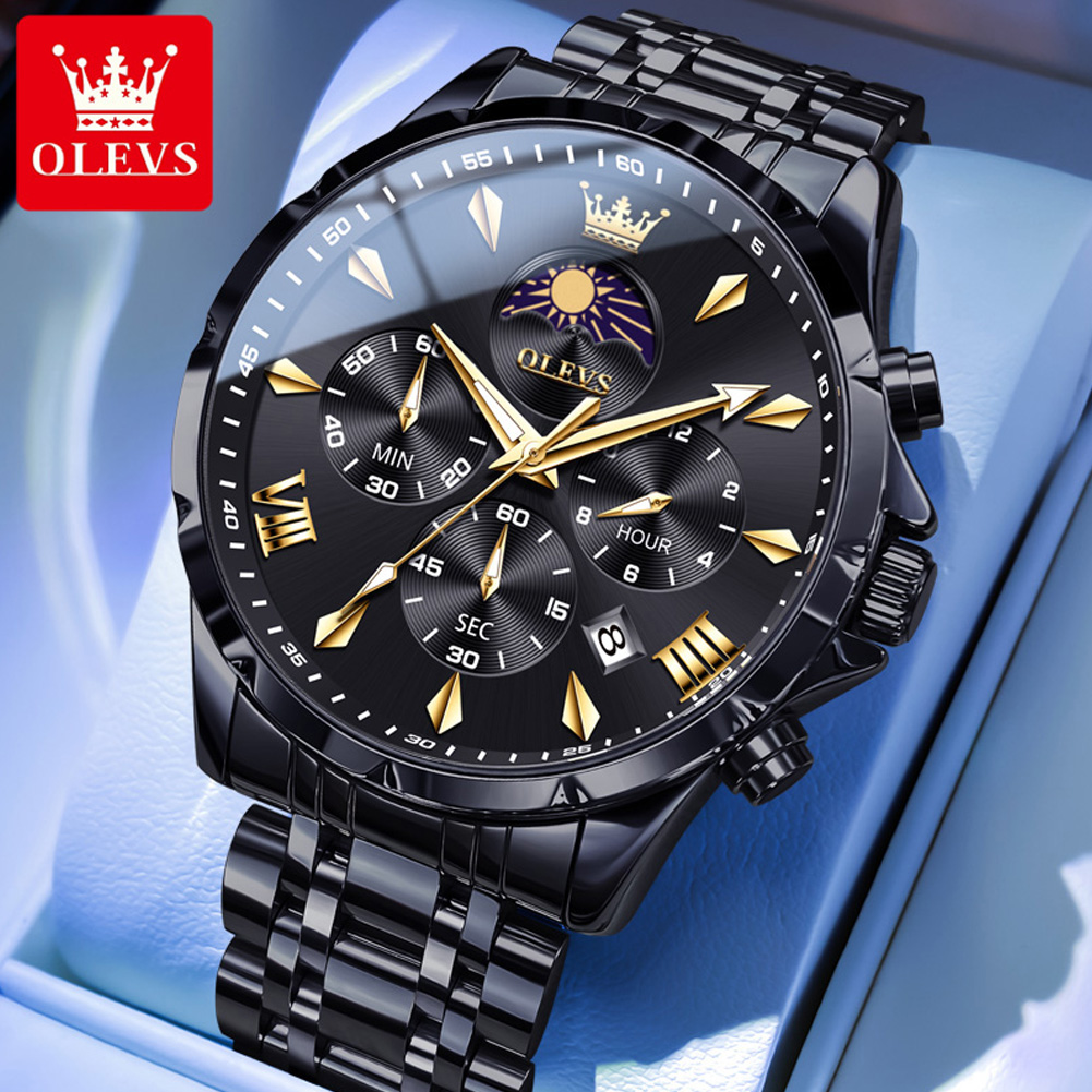 Zegarek męski OLEVS 3653 z kal – Luxury Watch Exhibition recenzja i cena