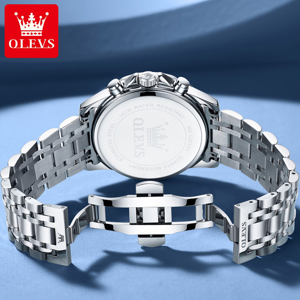 Zegarek męski OLEVS 3653 z kal – Luxury Watch Exhibition recenzja i cena