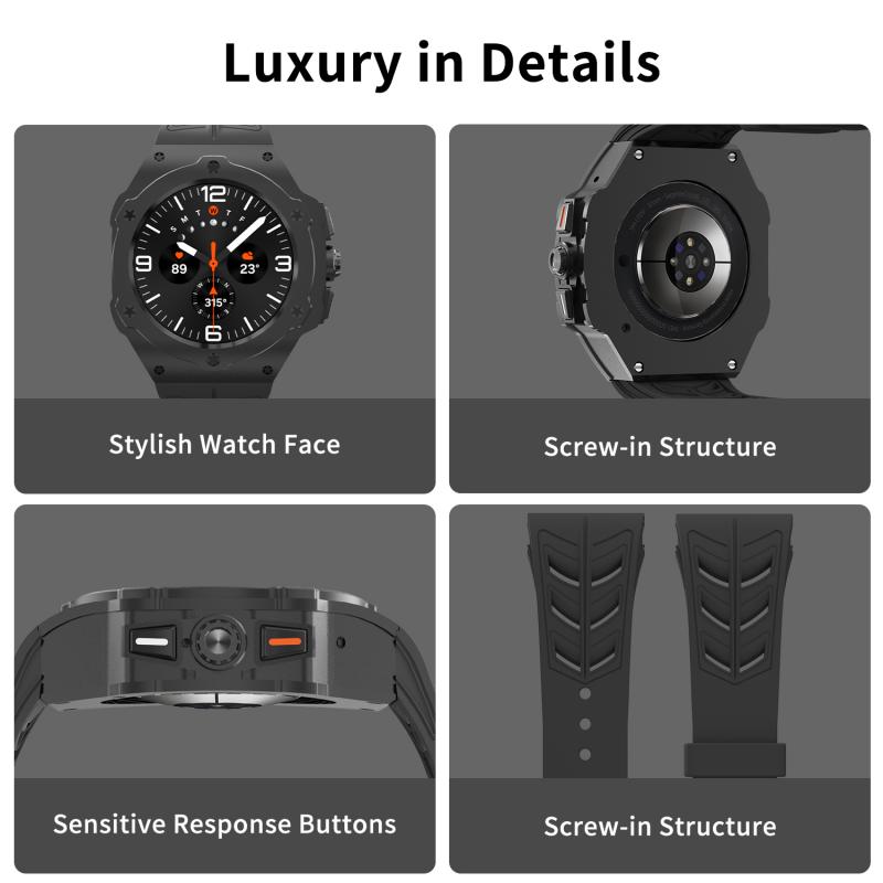 Luksusowy metalowy zestaw mody – Luxury Watch Galaxy recenzja i cena