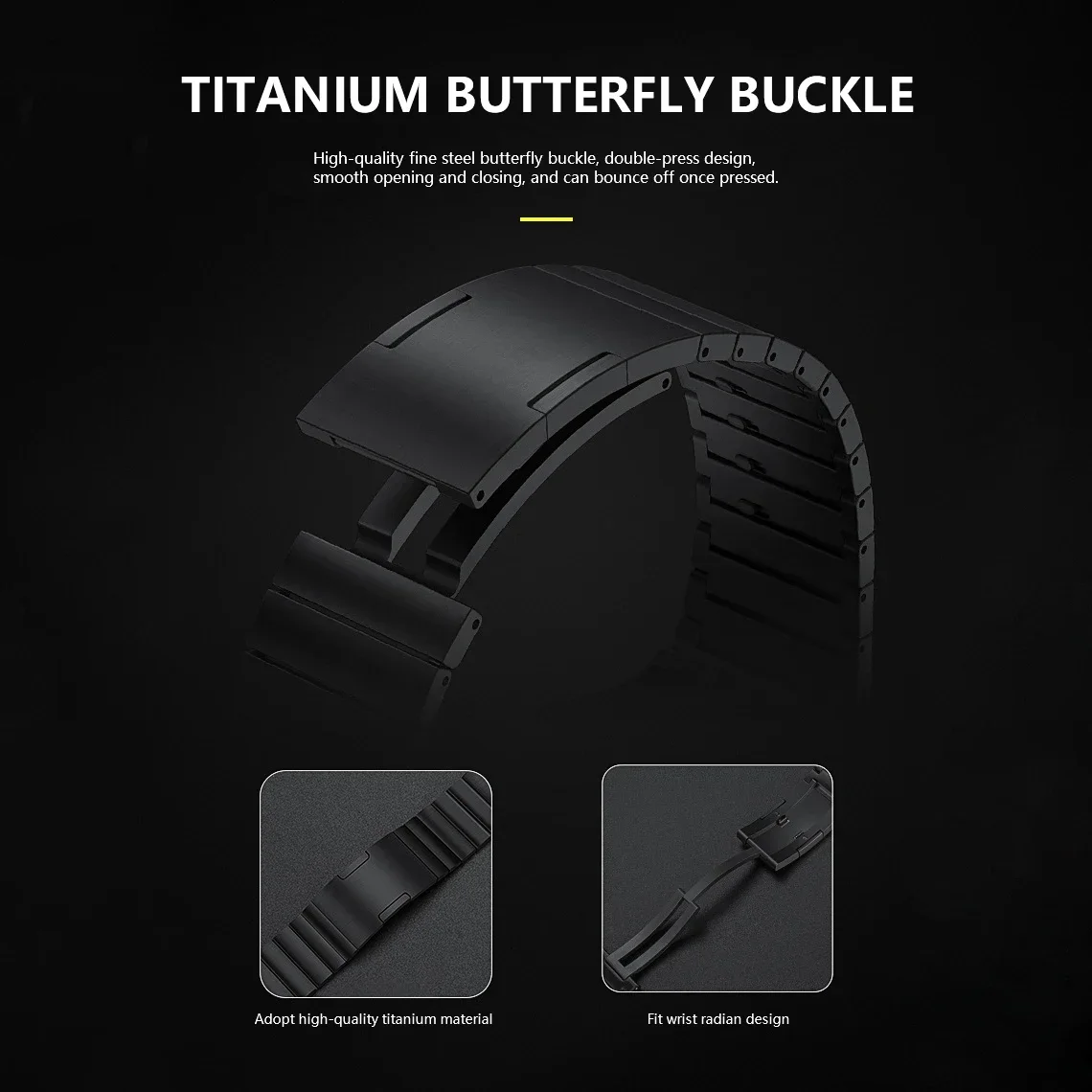 22mm Quick Fit Titanium Metal  – Luxury Watch Galaxy recenzja i cena