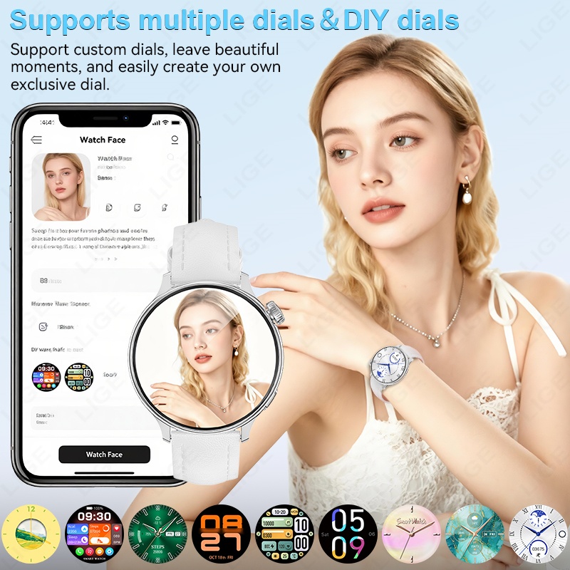 LIGE Luksusowe Smartwatche Dam – Luxury Watch On Wrist recenzja i cena