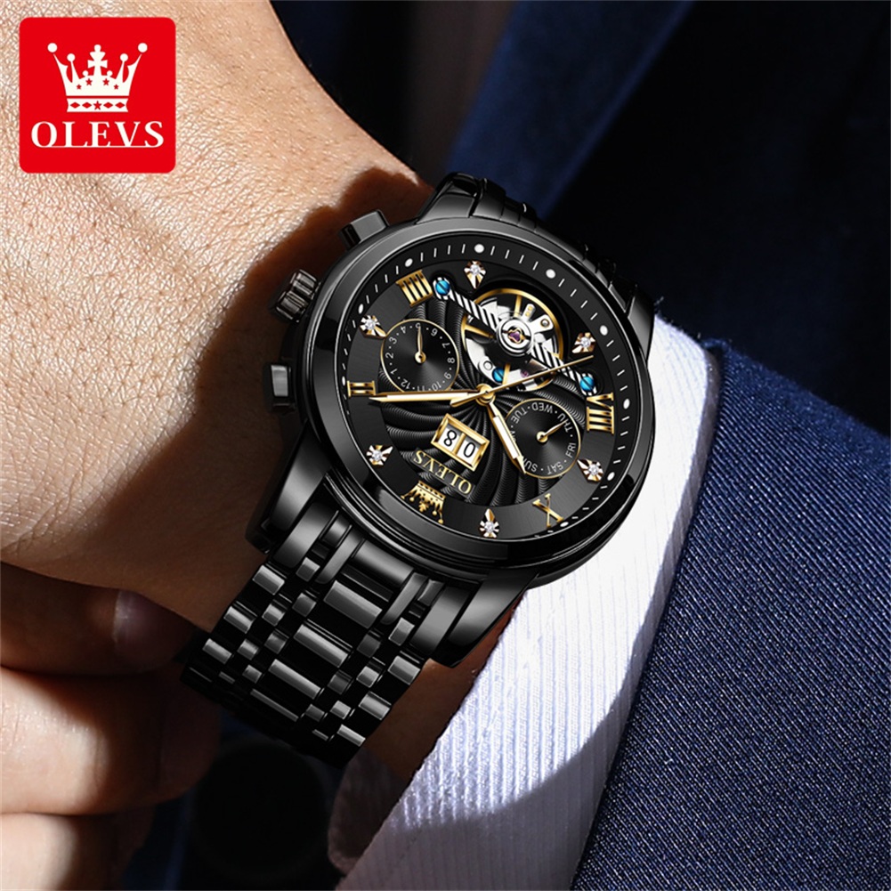 OLEVS Klasyczne męskie zegarki – Rolex Watch Daytona recenzja i cena