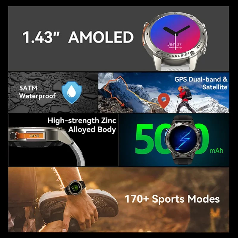 Luksusowe smartwatchy Męskie ś – Luxury Watch On Wrist recenzja i cena