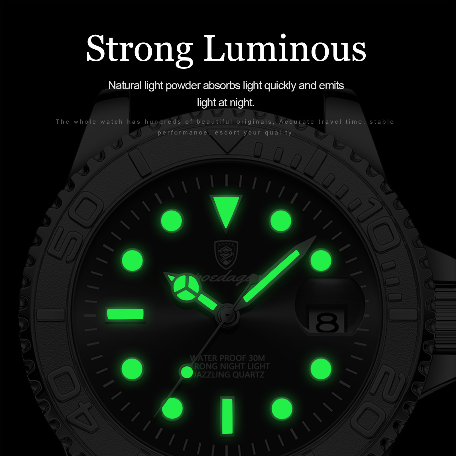 POEDAGAR Top luksusowy zegarek – Rolex Watch Daytona recenzja i cena