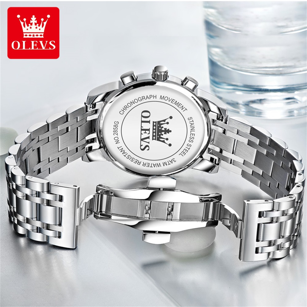 OLEVS Popularne męskie zegarki – Luxury Watch Exhibition recenzja i cena