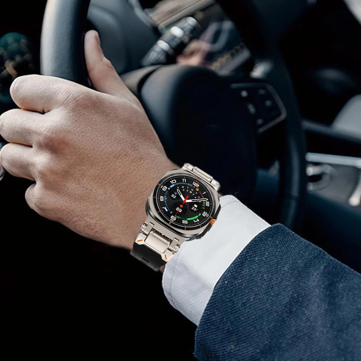 Luksusowy skórzany pasek do Sa – Luxury Watch Galaxy recenzja i cena