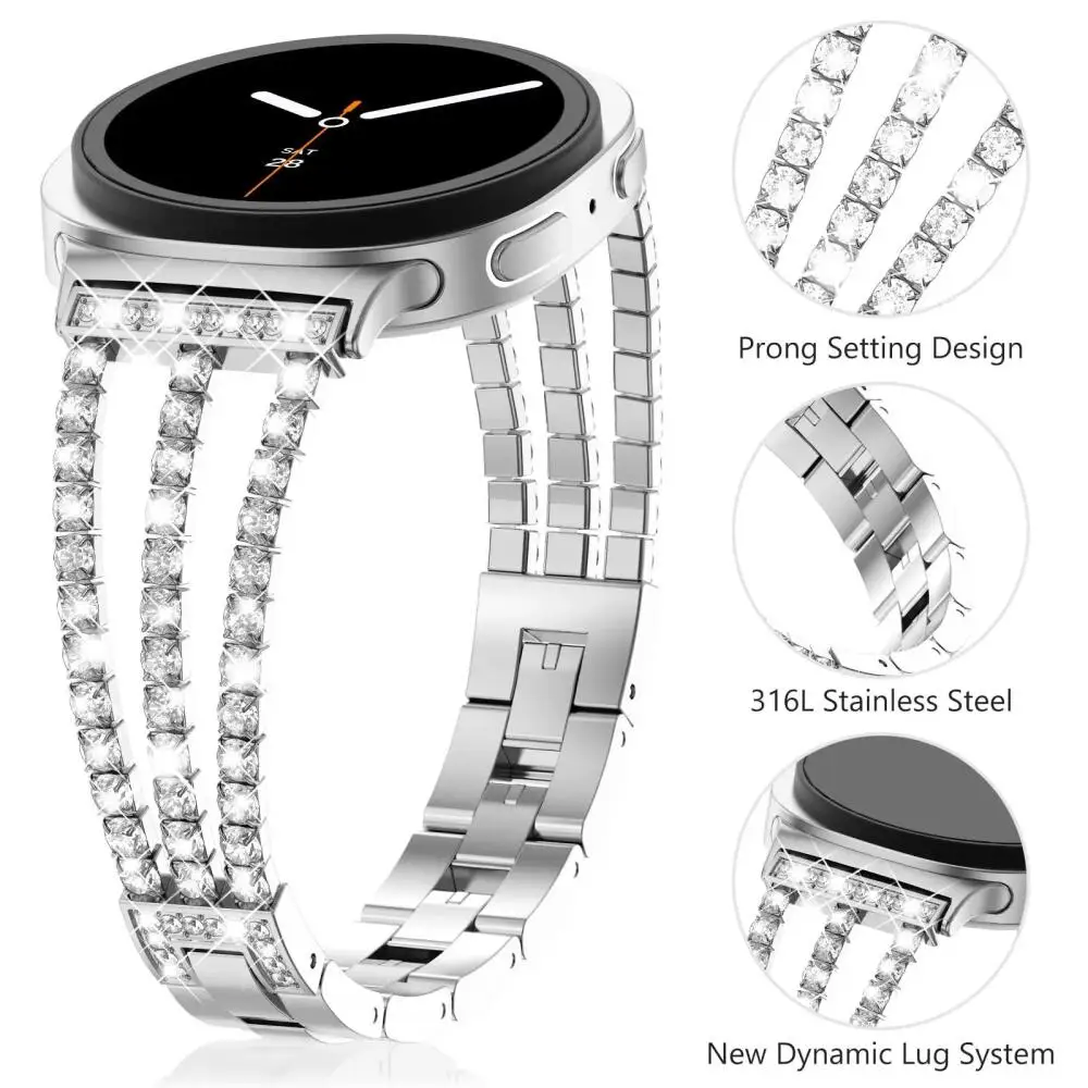 Diamentowy pasek do Samsung Ga – Luxury Watch Galaxy recenzja i cena