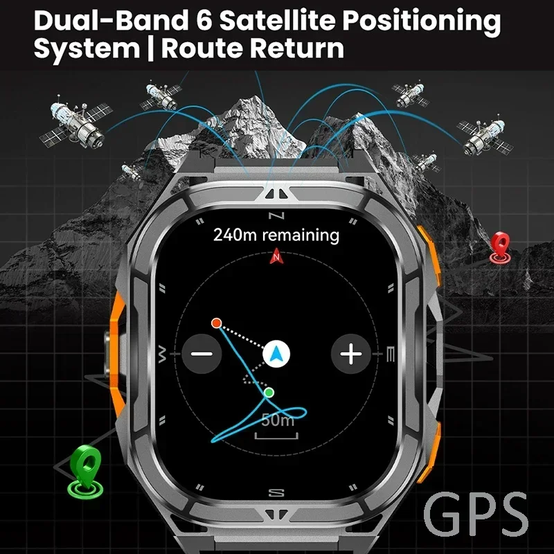 Luksusowy smartwatch AMOLED z  – Luxury Watch On Wrist recenzja i cena