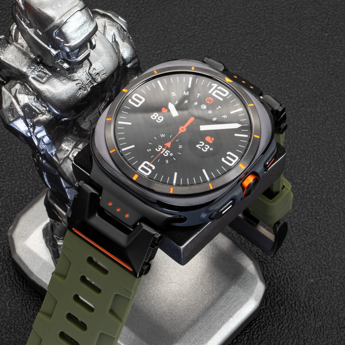 Gumowy silikonowy pasek do Sam – Luxury Watch Galaxy recenzja i cena