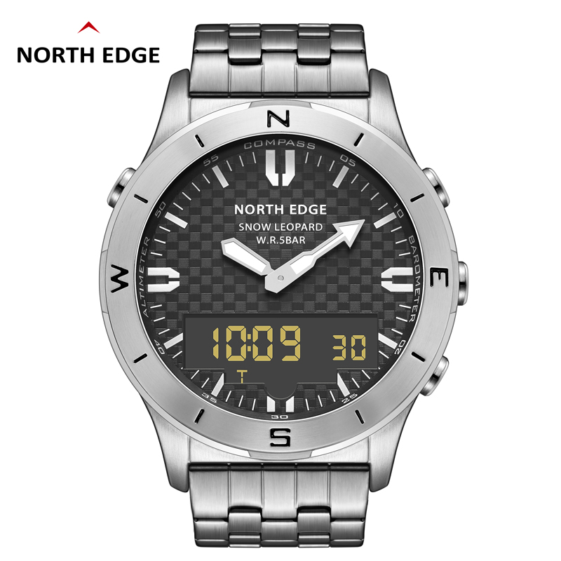 NORTH EDGE męski sportowy zega – Luxury Watch On Wrist recenzja i cena